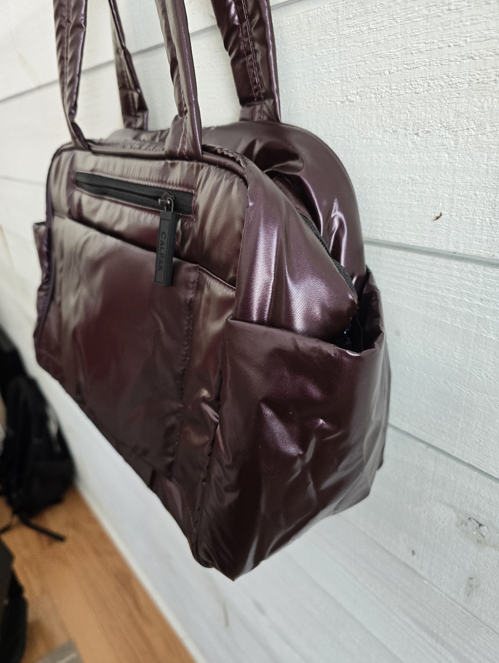 Calpak Luka Mini Duffle, Glazed Dark Cherry. NWT - Picture 3 of 6